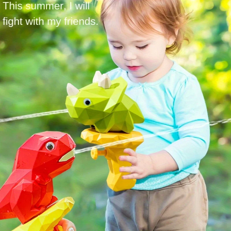 

1 Pcs Cartoon Dinosaur Water Gun, Mini Water Toys, Suitable for Bathroom Water Play, Summer Party Parent-Child Interactive Toys