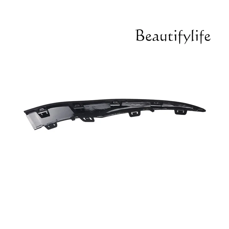 

Suitable for W205 front bar trim bar bright bar bright black front shovel front lip anti-collision strip 2058858902