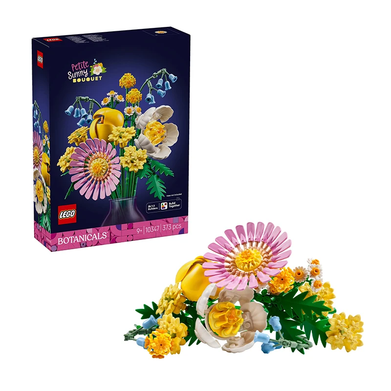 

Lego Plant Bouquet Series 10347 Sunshine Colorful Bouquet Building Blocks Toy Gift for Boys and Girls