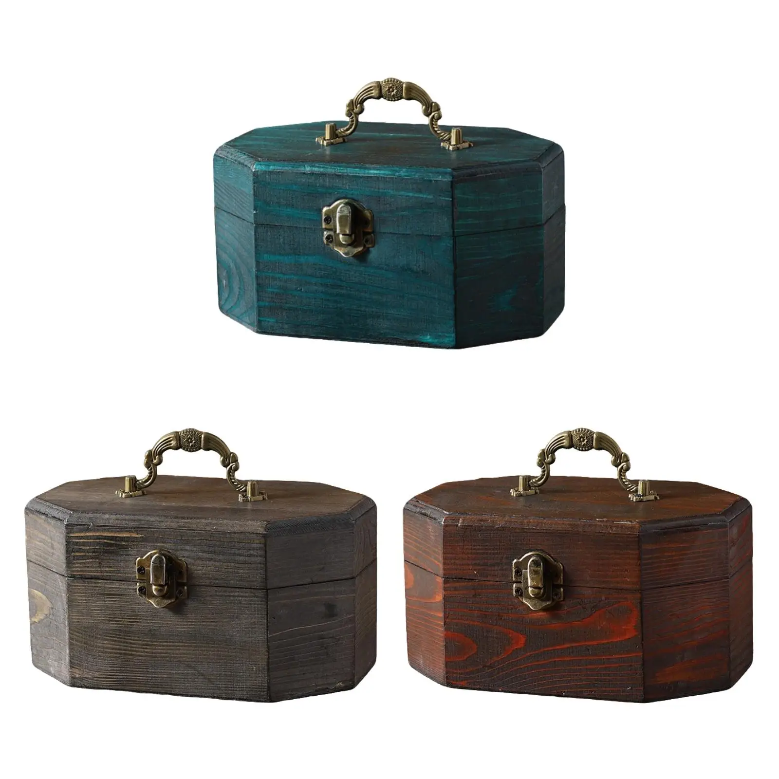 صندوق حلية المجوهرات مع مقبض بروش حامل حاوية مجوهرات الجسم لحفلات الزفاف لوازم سيدة سحر عيد الميلاد