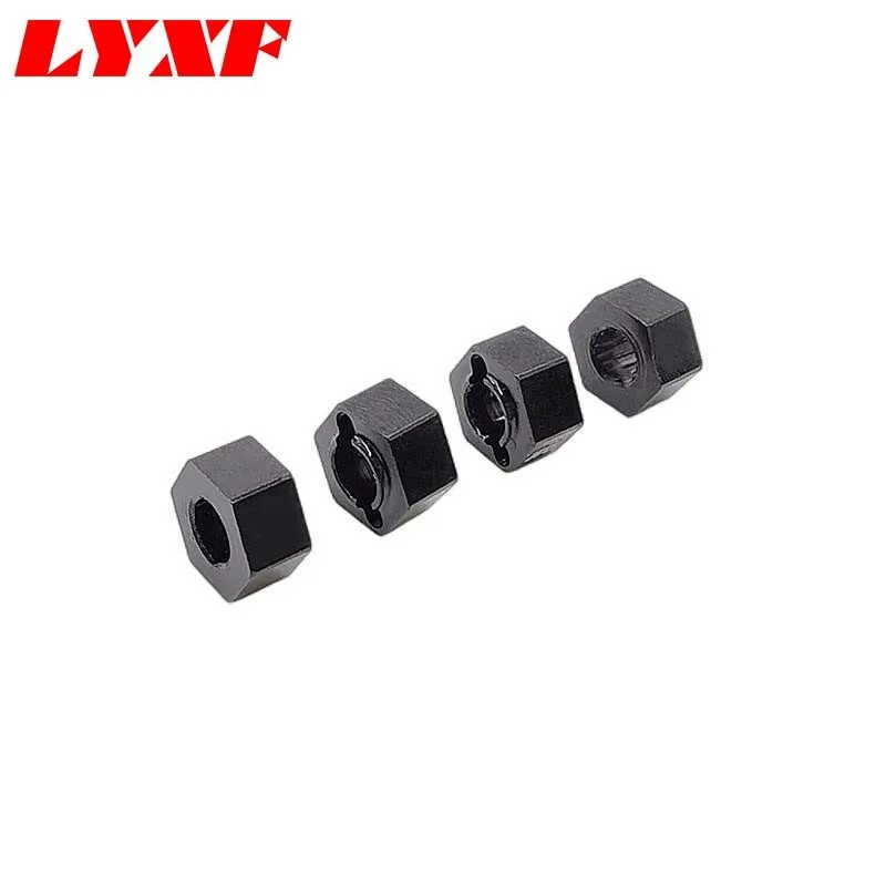 LYXF Rc Crawler Losi 1/16 Mini-B 2.0 1/18 Mini-T 2.0 Aluminum 8mm Hex Adaptor Wheel Hub