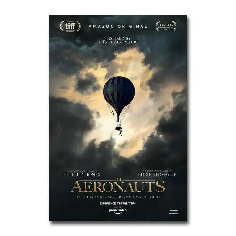 D0625 The Aeronauts Movie Silk Fabric Poster Art Decor Indoor Painting Gift