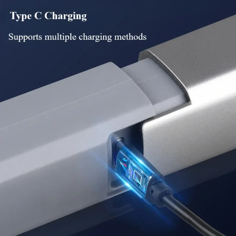 Portable Outdoor Strong Lighting Mini Flashlight for Camping Hanging USB Charging ABS Flashlamp Telescopic Focus COB Side Lamp