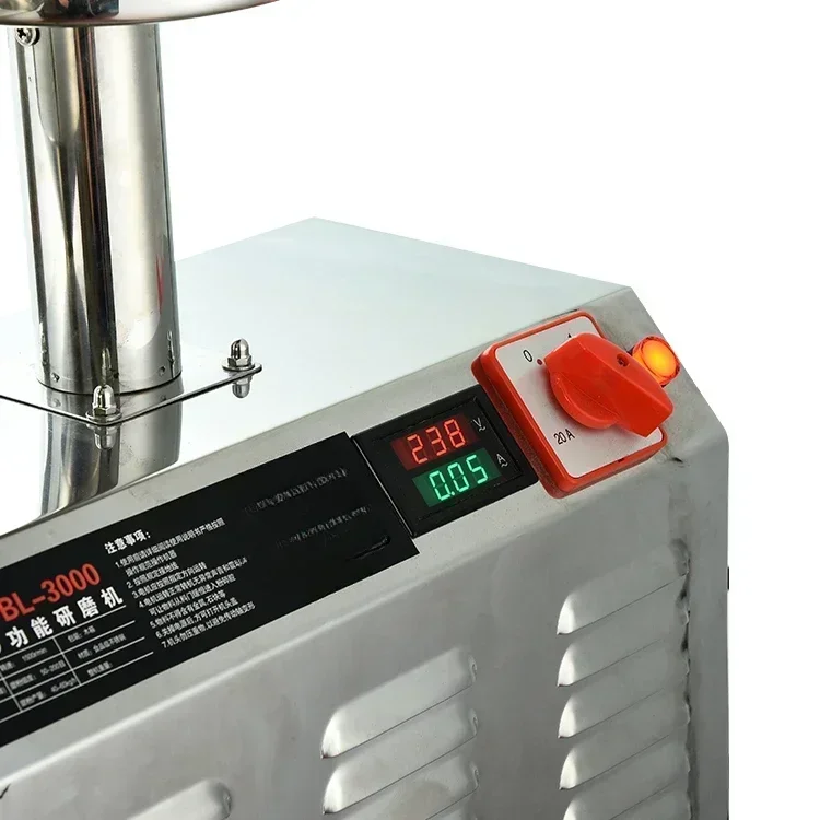 3000W Stainless Steel Dry and Wet Rice Grinder Grinder