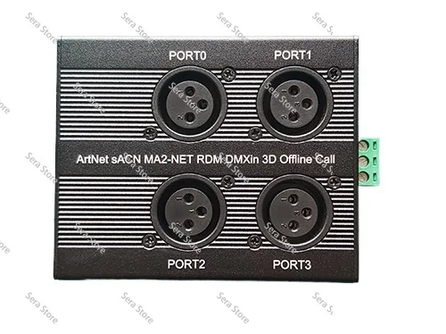 MA3 MA2 Compatible DMX Controller 4-Port ArtNet sACN RDM Offline Standalone with 30 Software Presets