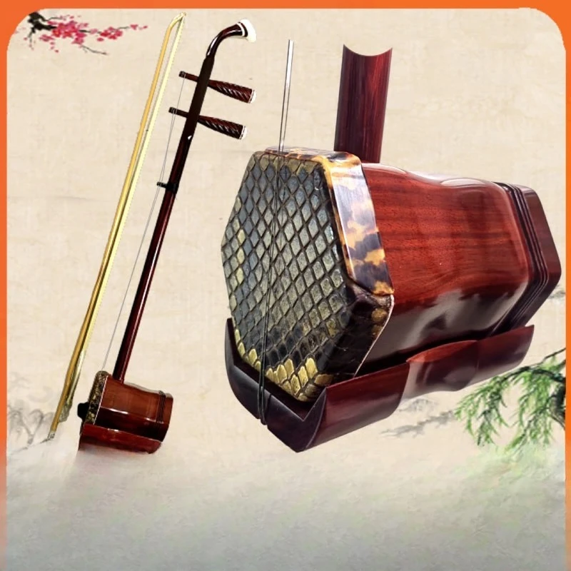 

Professional Rosewood Erhu Adult Children Universal Beginners High-end Play Full Set