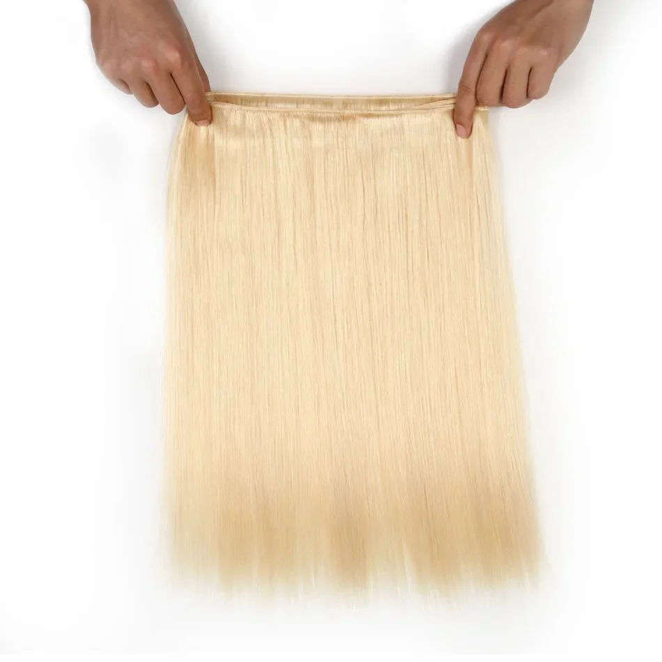 28 34 36 بوصة عذراء مستقيمة 613 #   حزم الشعر البشري الملونة 1 2 3 4 حزم 100% شعر الإنسان العسل شقراء العظام تمديد مستقيم