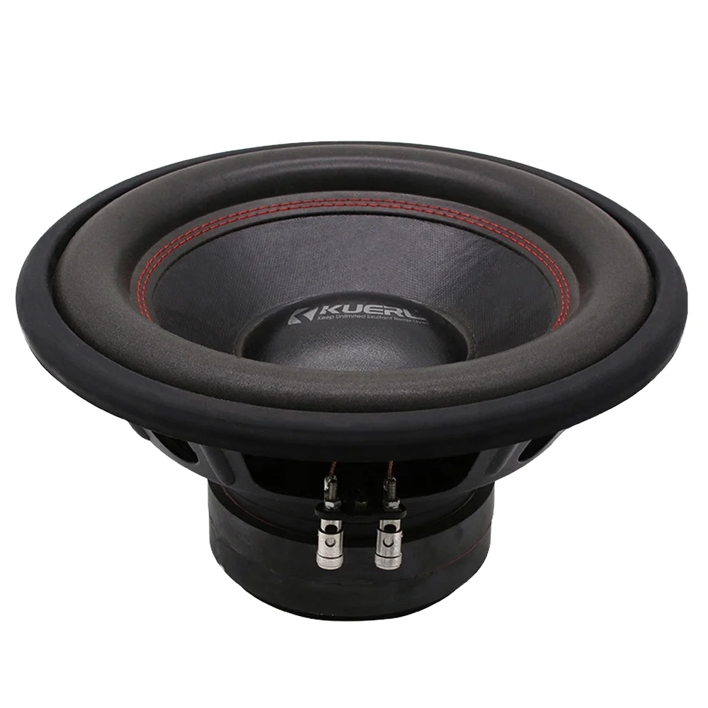 Altavoz profesional de reajuste de Audio de graves puros de doble bobina, venta al por mayor de fábrica, potencia máxima de 12 pulgadas, 2600W, altavoz para coche, Subwoofer