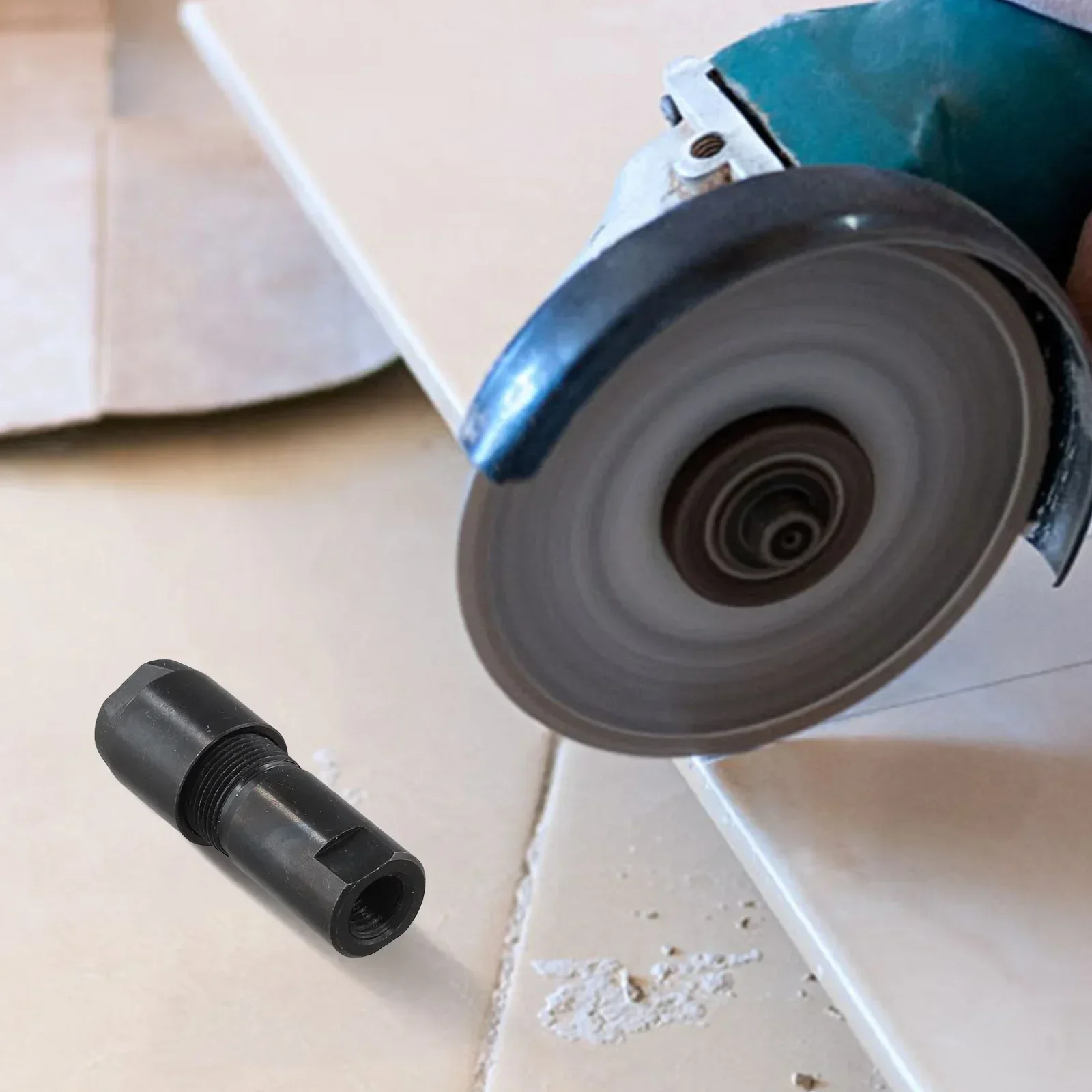 

For DIY Projects Angle Grinder Adapter Metal Grinder Adapter 5cm In Length M10 Thread Connection Multiple Clamping Sizes