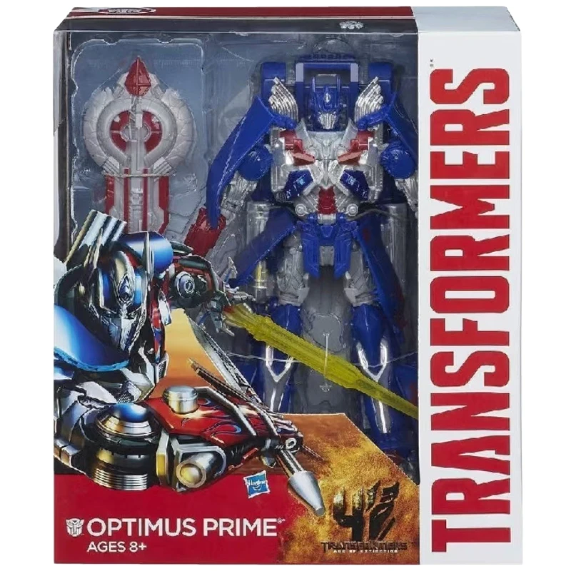 In Stock Takara Tomy Transformers Movie 4 AOE Leader Optimus Prime Collect Action Figure Anime Robot Anime Action Model Gifts