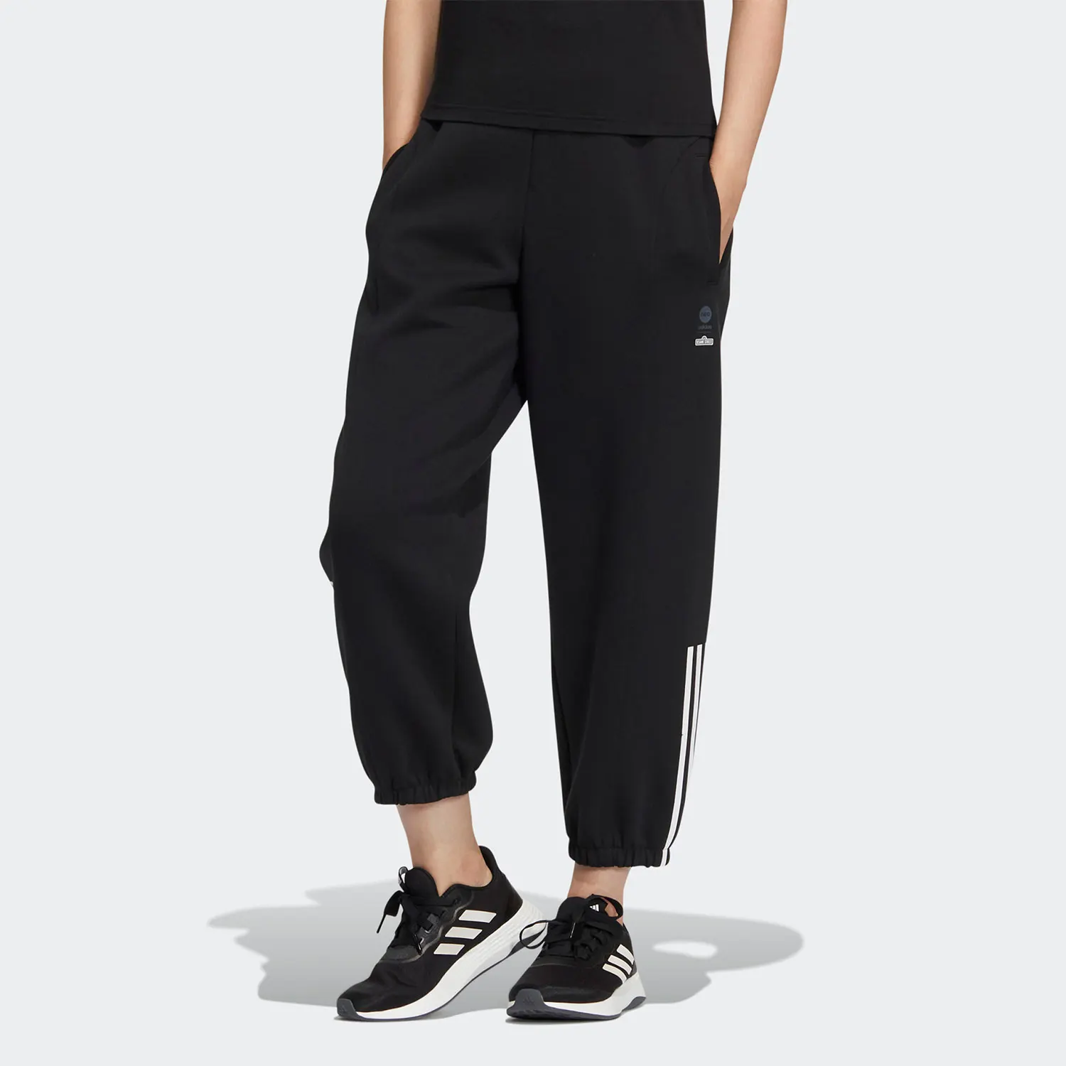 

Adidas genuine NEO women's thick knitted casual sports pants HM7474