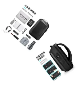 Mark Ryden Men Backpack Fashion Waterproof School Travel Bag Backpack USB Business Backpacks Fit For 15.6 Inch Laptop