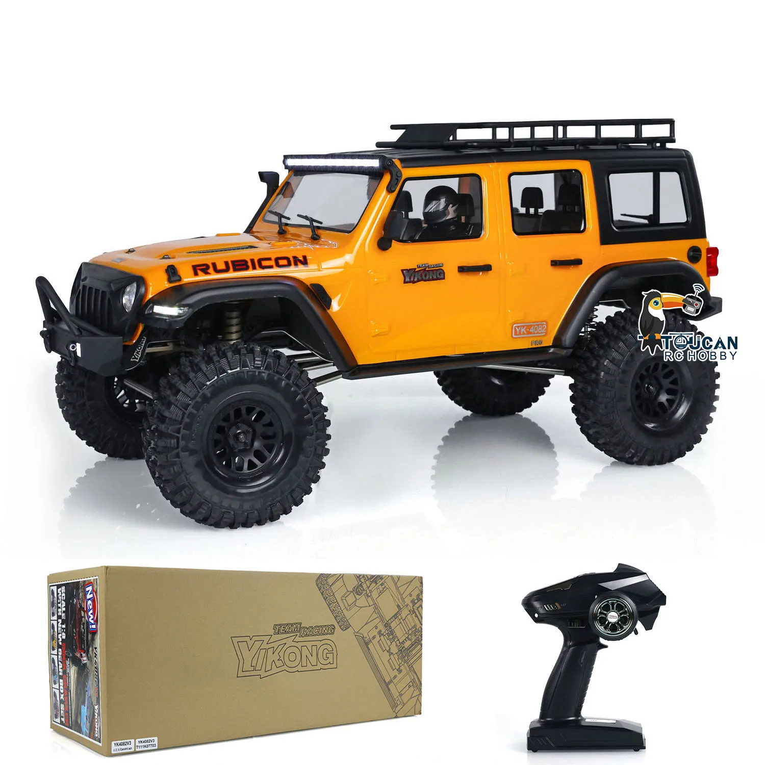 

1/8 4x4 YIKONG YK4082 V3 VER RC Внедорожники Радиоуправление Окрашенная готовая рок-гусеничная модель автомобиля Свет для игрушек для мальчиков