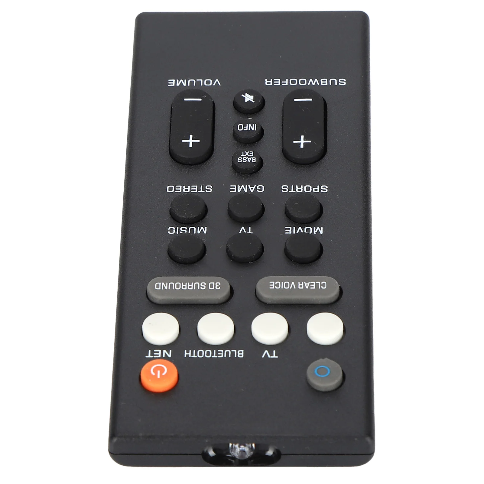 توريد استبدال جهاز التحكم عن بعد المحمول لـ YAS-109 YAS-209 الأصلي المتوافق مع وحدة تحكم بلوتوث شريط الصوت ABS متين بدون بطارية #4