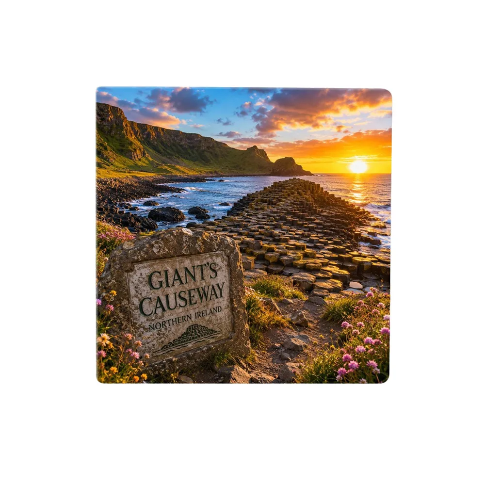 Europe Northern Ireland, UK Ceramic Fridge Magnets Tourist Souvenirs Decoration Articles Handicraft