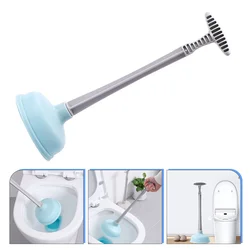 Toilet Unclog Plunger Long Handle Brush Suction Bathtub Cleaning Tool Abs Rubber Bathroom Tools Plug Drain Unclogger