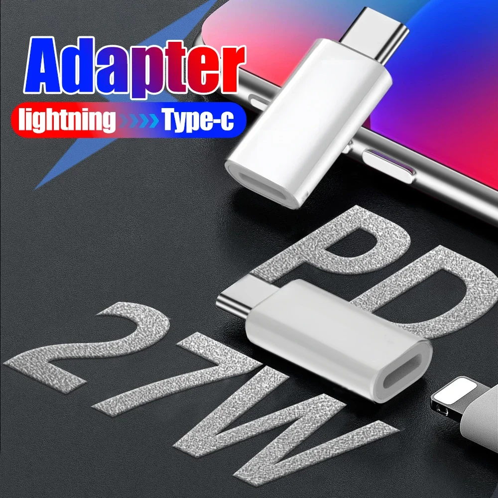 For IOS Lightnning Female to Type C Male Adapter Fast Charging Converter For iPhone 15 iPad Samsung Tablet USB C Connectors