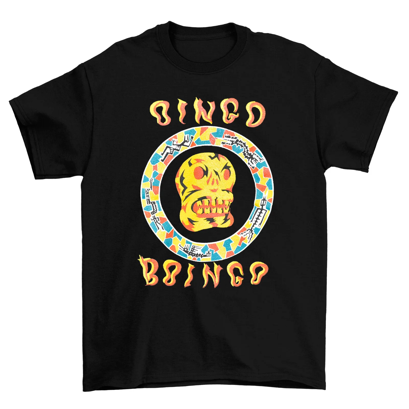 Inspired OINGO BOINGO PARTY Black Unisex Tshirt