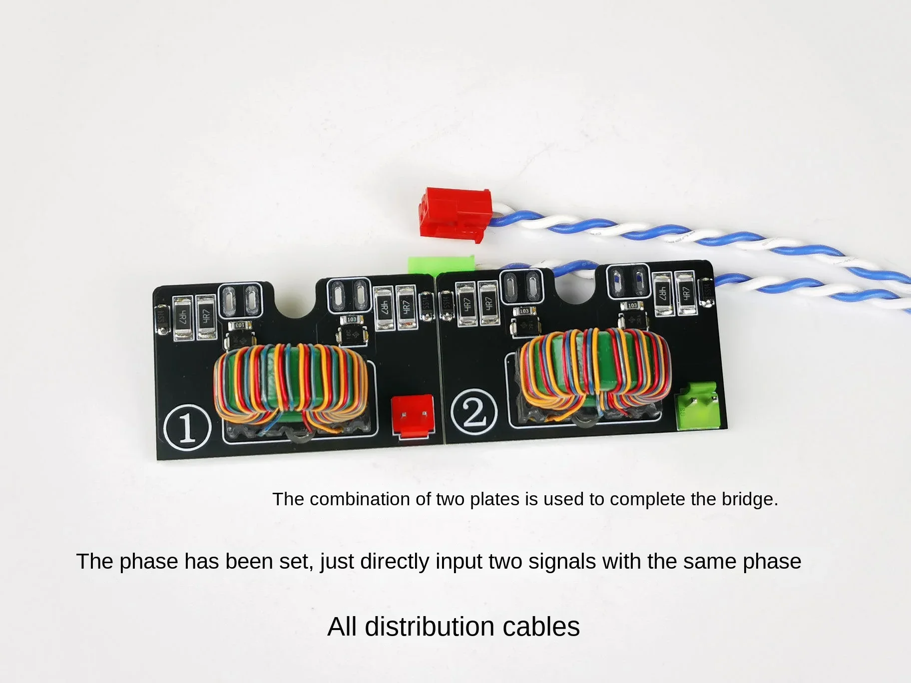 Tesla Coil DRSSTC Full Bridge IGBT Module Dedicated Gate Drive Isolation Transformer Finished Module Suitable for SKM100GB123D