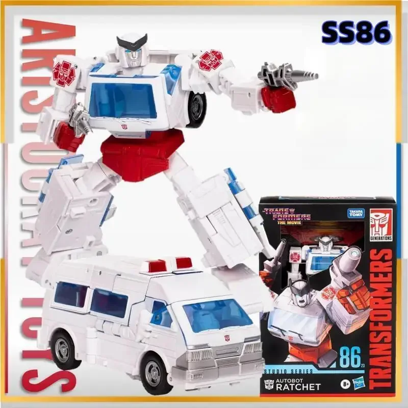 

In Stock Transformers Studio Series Class V Ss86 Ratchet Action Figure Toy Gift Collection Anime Figures Toys Dolls Mode