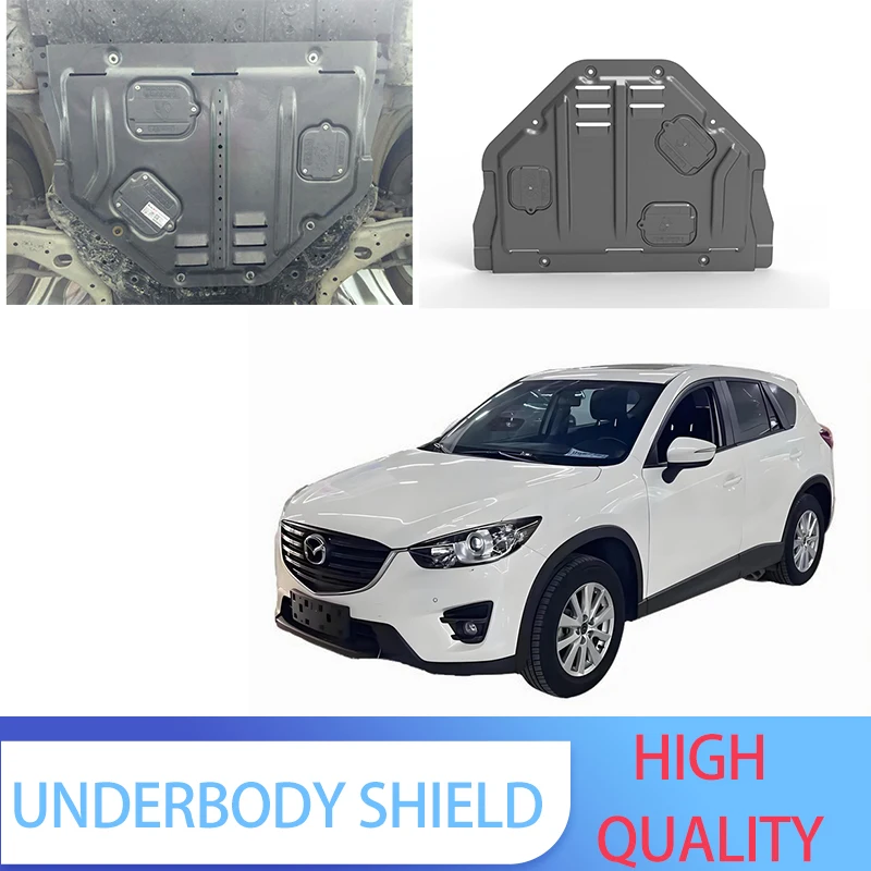 

Engine underguard suitable for Mazda CX-5 from 2011-2017, providing engine bay protection and underbody shield.