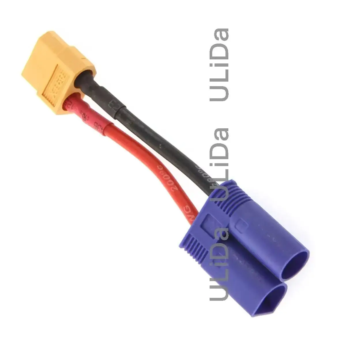 

DIY EC5 «папа» на XT60 «мама» адаптер разъема/с силиконовым проводом 14AWG радиоуправляемое зарядное устройство аксессуары для квадрокоптера