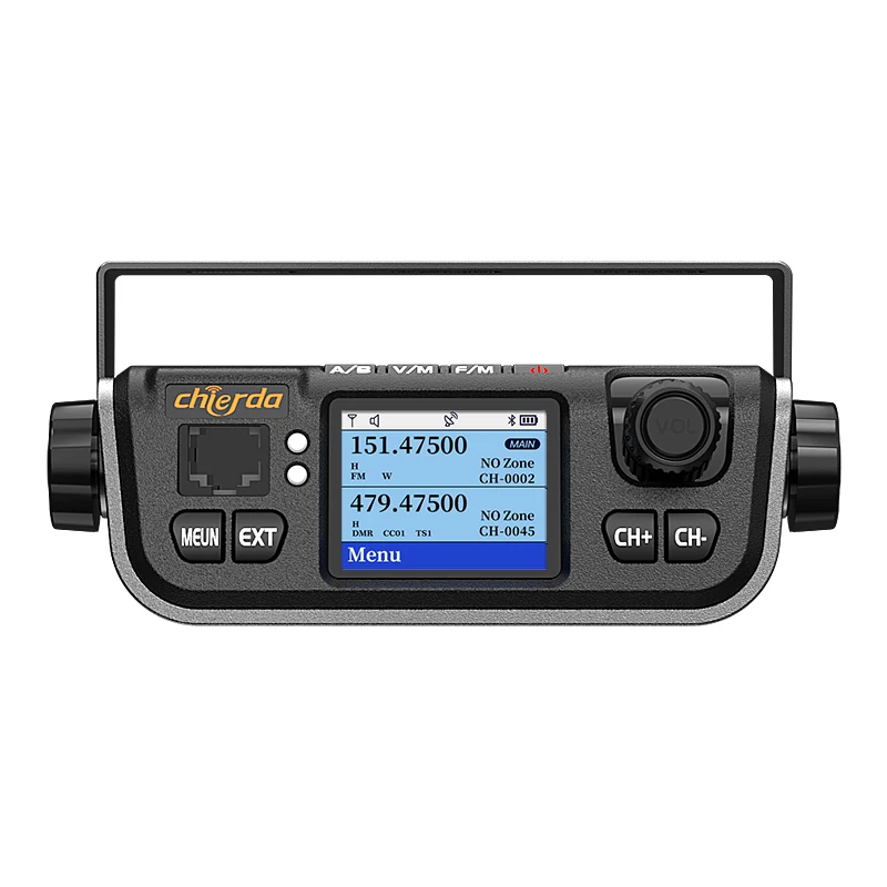 M520D VHF MHF 25W DMR Mobile Radio Car Radio GPS BT Version