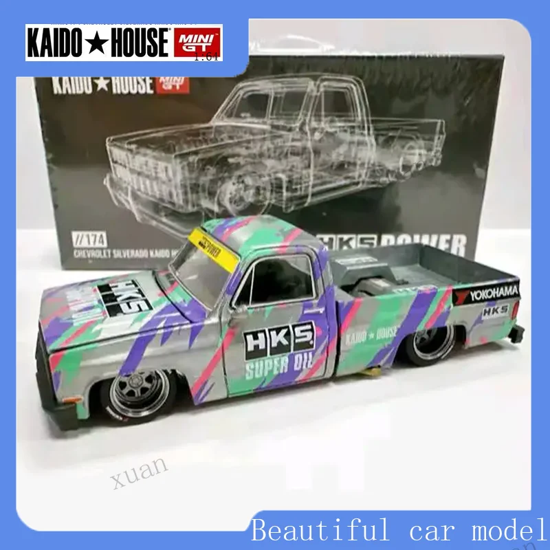 

Kaido House x MINI GT 1:64 Chevrolet Pickup Simulation Car Model hide