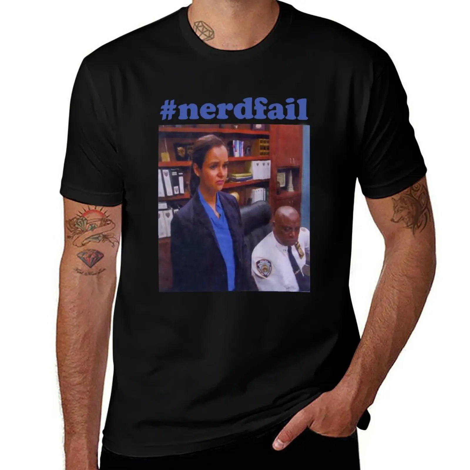 #nerdfail T-Shirt Daily Wear Print T-Shirt