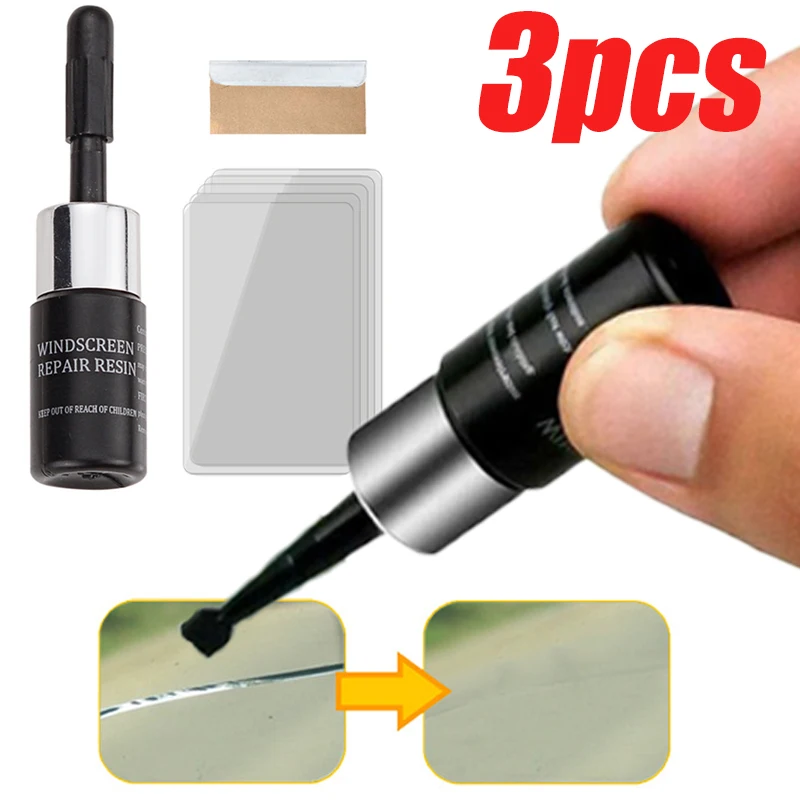 

Car Window Glass Crack Scratches Repair Agent Windscreen Windshield Glass Scratch Repairing Fluid Agent Maintenance Tools