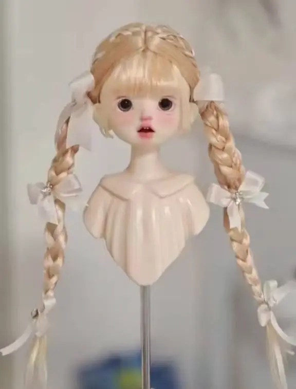 Doll accessories 1/3 1/4 1/6 BJD wig doll wig bjd accessories, mohair hairstyle wigs doll hair free shipping