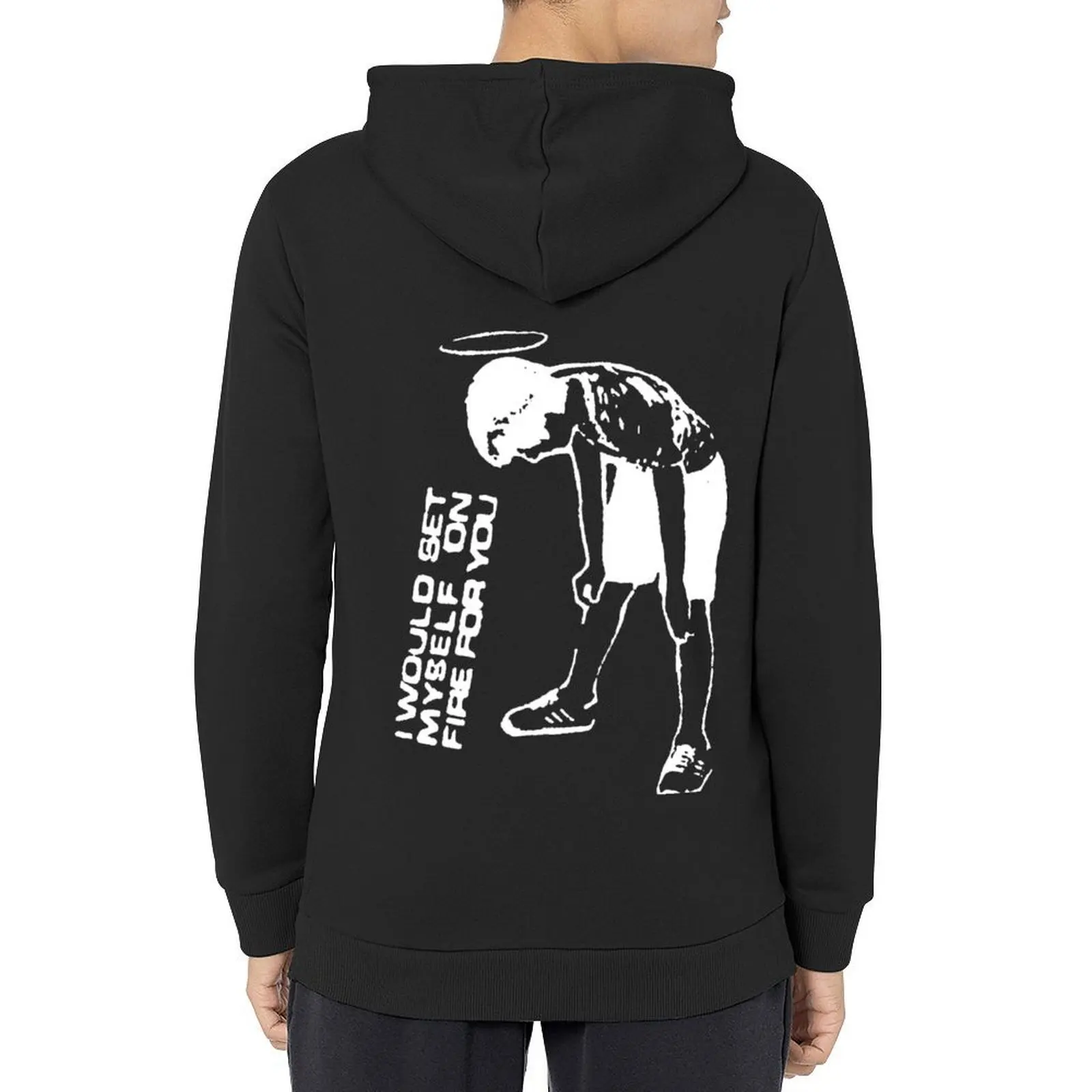 

I Would Set Myself On Fire For You Screamo Skramz Hoodie winter clothes men wear anime clothes korean clothes men's hoodies