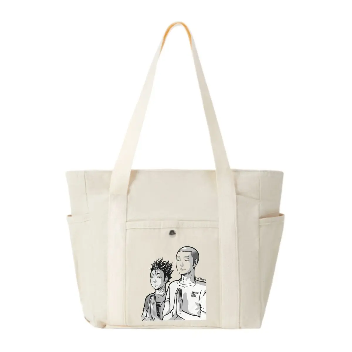 

Хайкю! Karasuno Meditative Art Design Повседневная холщовая сумка-тоут Женская базовая винтажная рабочая сумка для поездок на работу