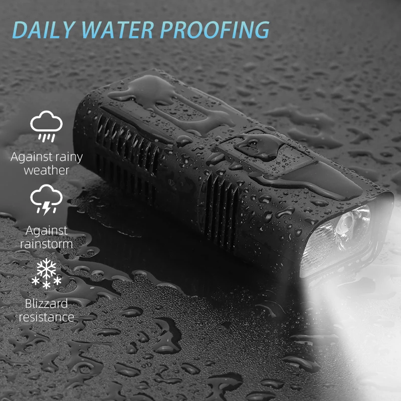 مصباح أمامي للدراجة قابل لإعادة الشحن، مصباح أمامي للدراجة Mtb Led، ملحقات الدراجة هدية عيد ميلاد #4