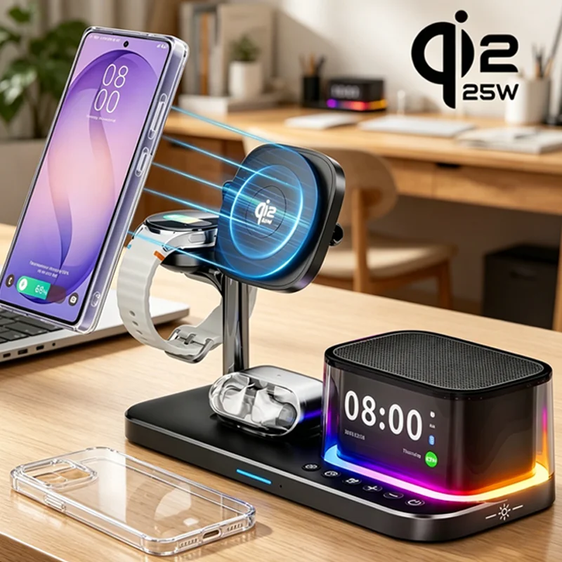 station-de-charge-magnetique-sans-fil-7-en-1-pour-iphone-16~17-pro-max-chargeur-qi22-haut-parleur-bluetooth-pour-apple-et-samsung-watch