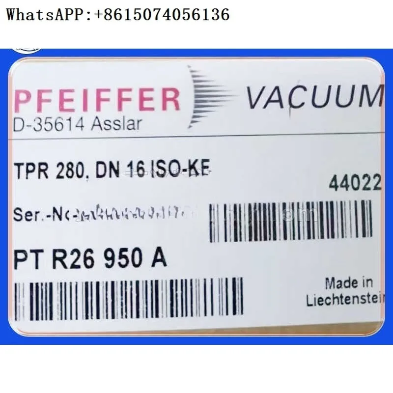 

Вакуумметр PCR280 PFEIFFER D-35614 Aslar, новый оригинальный PCR280