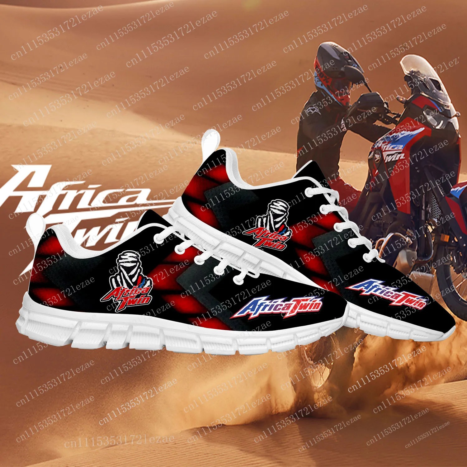 Sport Motorcycles Africa Twin Sports Shoe Mens Womens Customized Sneakers High Quality Couple Hiking Gift Shoes