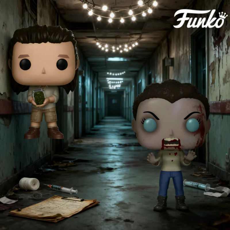 

Фигурка «Ходячие мертвецы» Funko Pop Eugene Sasha, виниловая статуя, куклы, декор на Хэллоуин, модель, сбор, ограниченная серия, подарочные игрушки