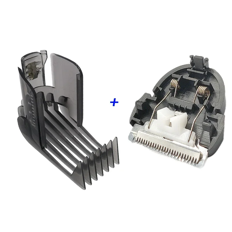 2PCS/Set Hair Clipper Comb & Hair Trimmer Cutter Barber Head For Philips QC5125 QC5130 QC5135 QC5105 QC5115 QC5155 QC5120