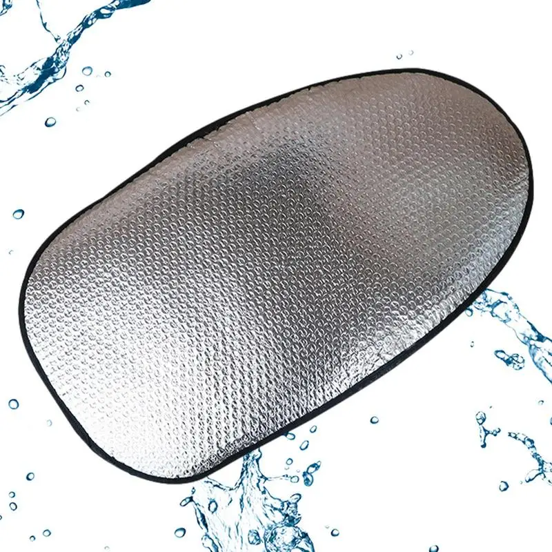 

Universal Waterproof Motorcycle Sunscreen Seat Cover Pad Seat Scooter Sun Pad Heat Insulation Aluminum Film Seat Cushion