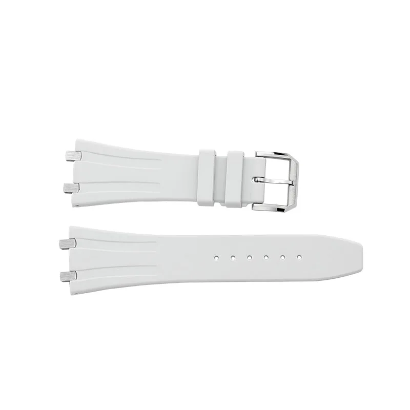 Silicone Strap Gray White 019HOT