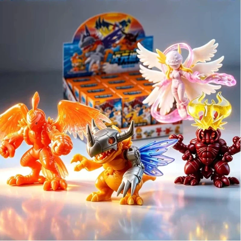 Figurine en caoutchouc miniature Digital Monster Inter-world Evolution, première vague, collection de personnages réguliers, décoration pour collectionneurs