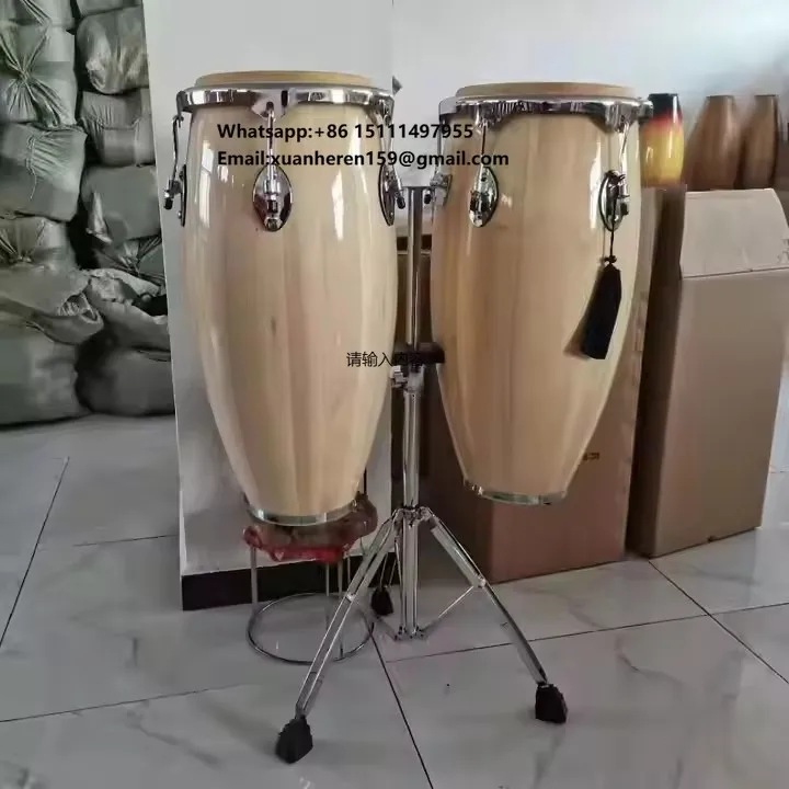 Instrumentos Musicales Orff de 10+11'', Material Didáctico para la Primera Infancia, Instrumentos de Percusión, Educación Infantil, Tambores Conga