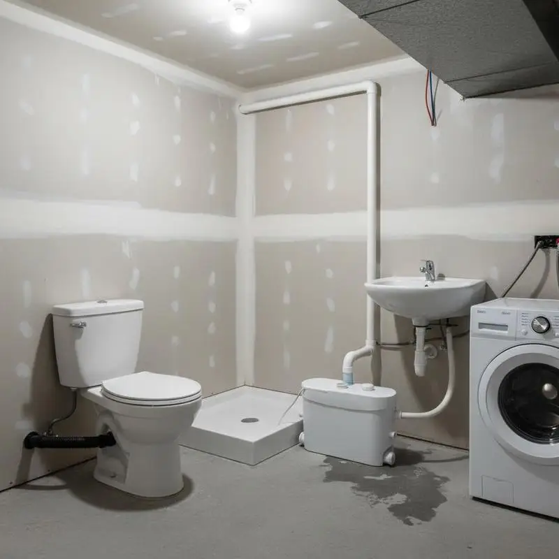 Station de relevage, 700 W, débit de 9600 l/h, tête de refoulement de 10 m, pompe à eaux usées avec macérateur et 3 entrées d'eau pour toilettes, sous-sol, cuisine, évier, baignoire, évacuation des eaux usées, lave-vaisselle