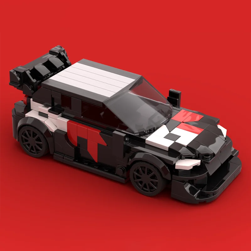 322-delige 2025 Toyotaed Yaris WRC rally auto aangepaste bouwset, creëert perfect wereld rally kampioenschap scènes