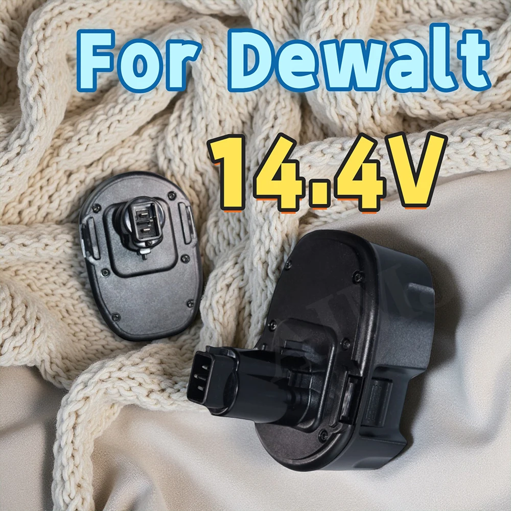 

14.4V Ni-MH Rechargeable Battery 6800mAh For Dewalt DW9091 DE9092 Cordless Power Tools Replacement Battery
