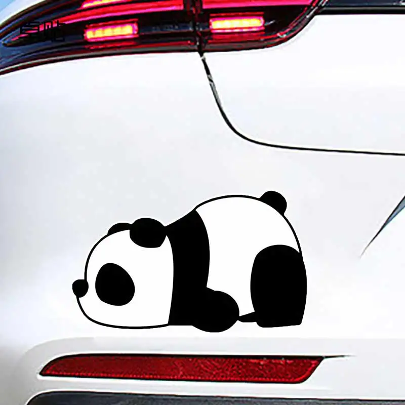 

Sleeping Panda Vinyl Car Stickers Waterproof Decal on Bumper Rear Window Laptop Self-adhesive Decal For Car Accessories SH821