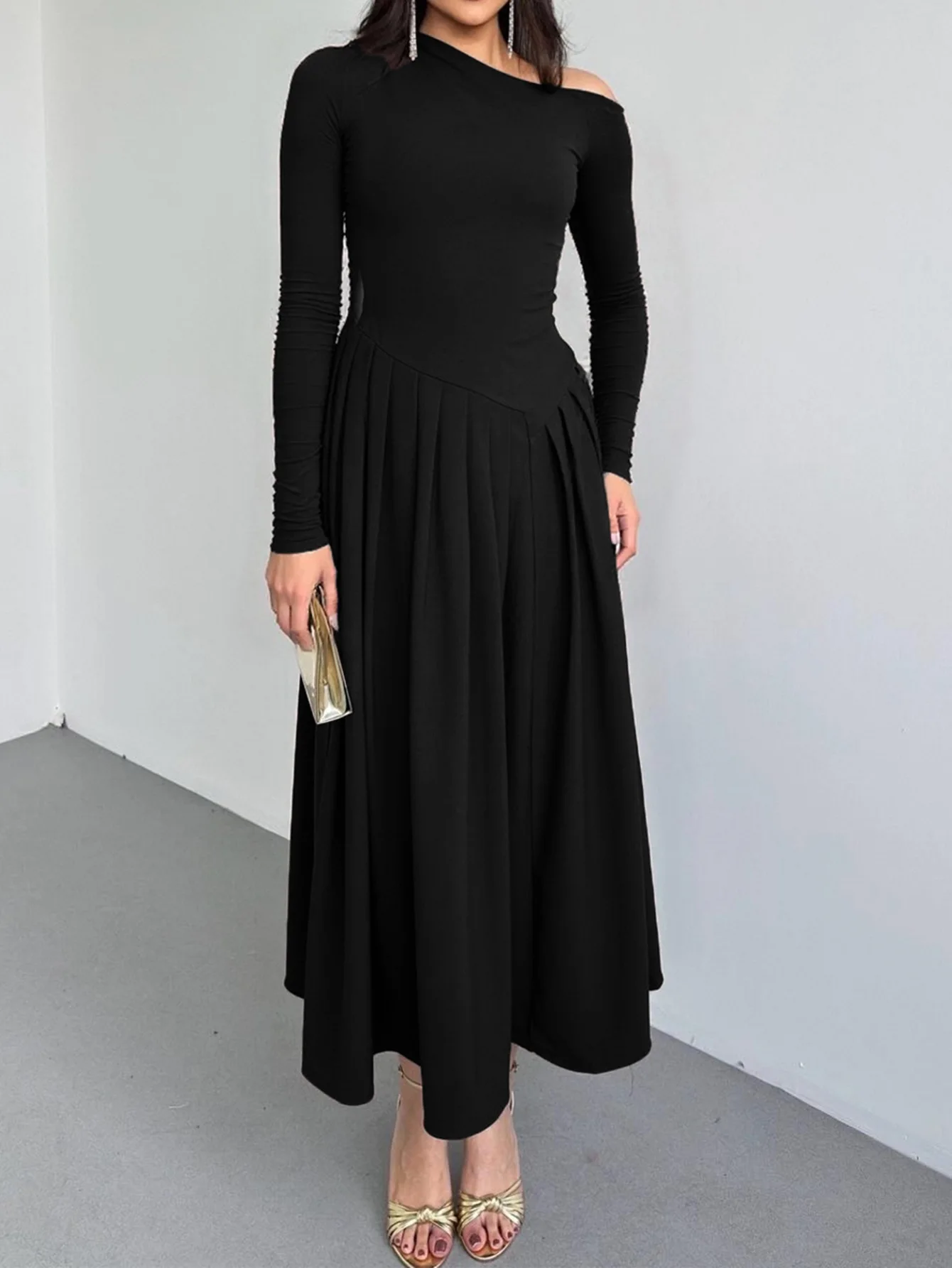 Vestidos femininos vestido medusa primavera malha ilhó bordado a céu aberto em camadas gota-cintura princesa novo deslocamento francês requintado