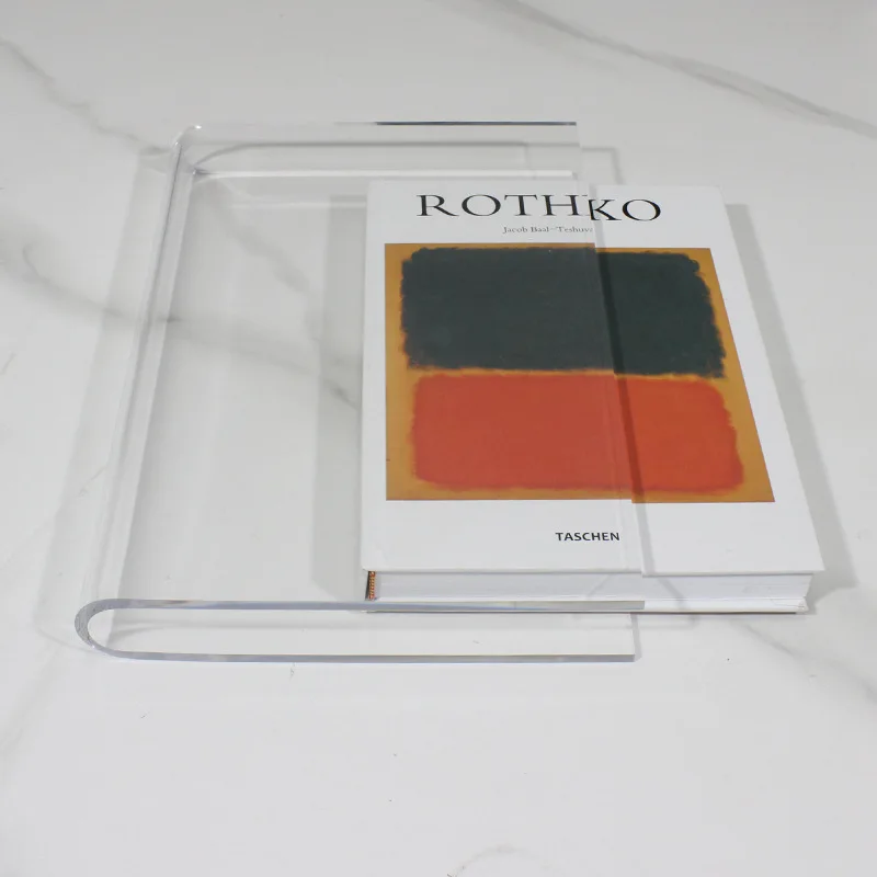 

Simple transparent acrylic display, book case, study display cabinet, decorative ornaments