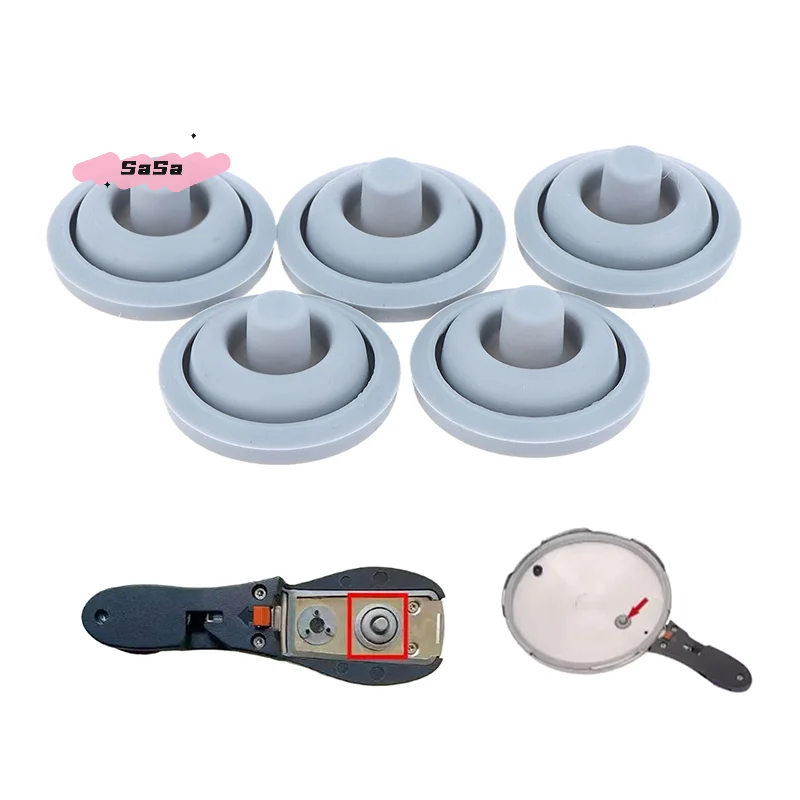 Tapa de silicona para olla a presión WMF 60.9310.9502 Perfect Plus, indicador de cocción, sello, accesorio para olla a presión, 2/5 unidades